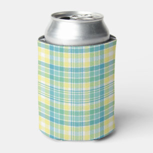 Rafraîchisseur Pour Canette Plaid en pastel