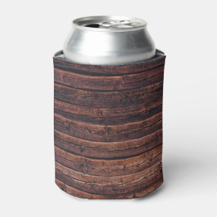 Rafraîchisseur Pour Canette Planches de bois avec détails du grain Photo rappr