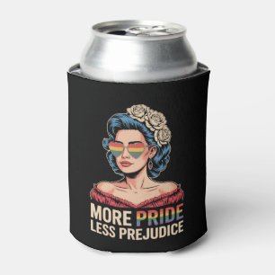 Rafraîchisseur Pour Canette Plus de fierté moins de préjugés LGBTQ Fierté Alli