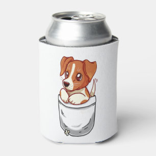 Rafraîchisseur Pour Canette Pocket Cute Jack Russell Terrier