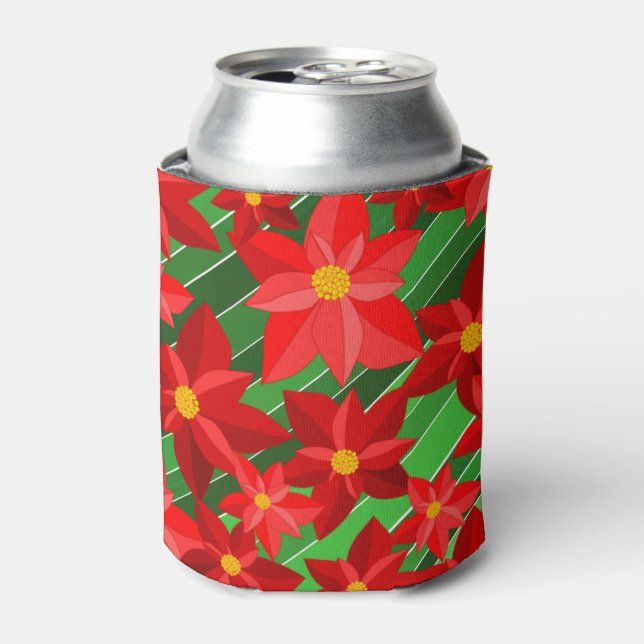 Rafraîchisseur Pour Canette Poinsettias (Can devant)