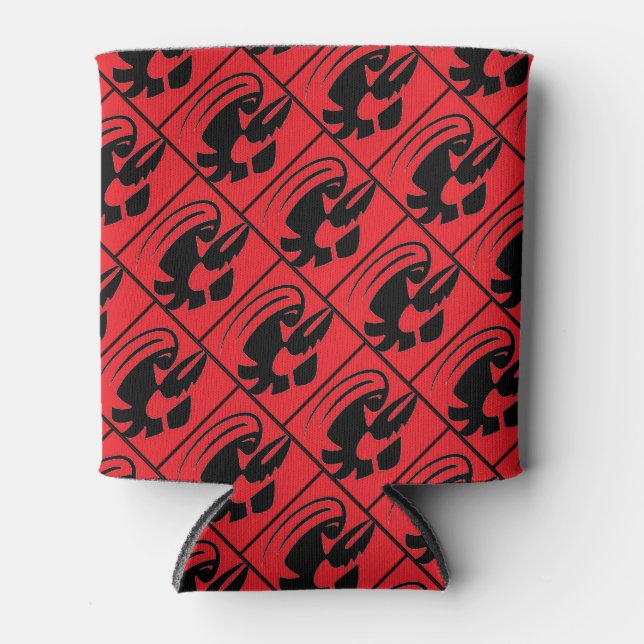 Rafraîchisseur Pour Canette Poisson à râpe stylisé (Devant)