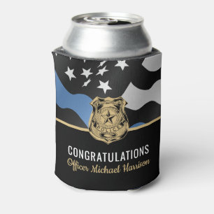 Rafraîchisseur Pour Canette Police Academy Graduation Party Police