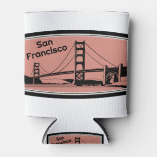 Rafraîchisseur Pour Canette Pont d'or de San Francisco Vintage