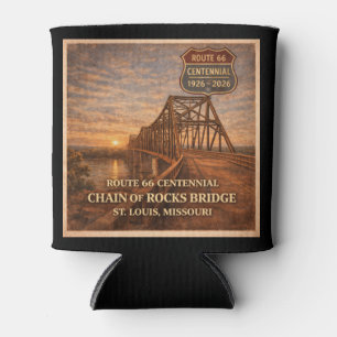 Rafraîchisseur Pour Canette Pont du Centenaire de la Route 66 Cadeau de Boisso