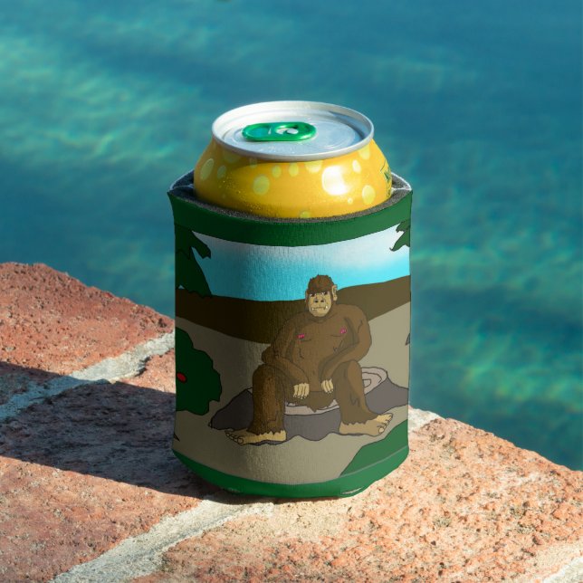 Rafraîchisseur Pour Canette Porte-pièce BigFoot Can Koozie (Piscine in situ)