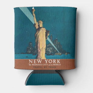 Rafraîchisseur Pour Canette Poster du Vintage voyage de New York Fourre-tout