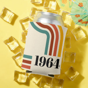 Rafraîchisseur Pour Canette poster vintage de bande rétro 1964