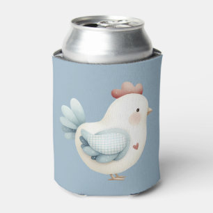 Rafraîchisseur Pour Canette Poulet Pastel Cottagecore