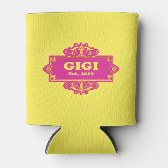 Rafraîchisseur Pour Canette Pour Cette Spéciale "GiGi 2019" (Devant)
