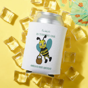 Rafraîchisseur Pour Canette Première naissance personnalisée 1ère fête d'anniv