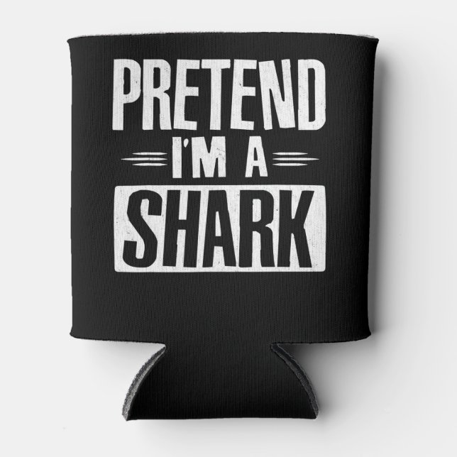 Rafraîchisseur Pour Canette Pretend Venin de Shark Funny (Devant)