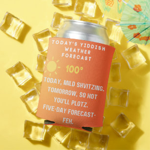 Rafraîchisseur Pour Canette Prévisions météo en yiddish