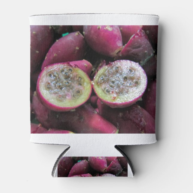 Rafraîchisseur Pour Canette Pricky Pear Cactus Fruit and Seeds (Devant)