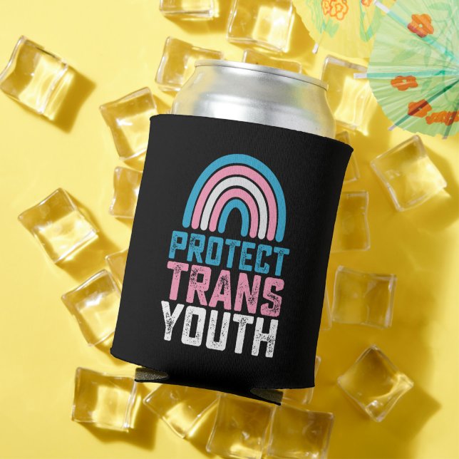Rafraîchisseur Pour Canette Pride LGBT Protéger les jeunes transgenres transge (Été in situ)