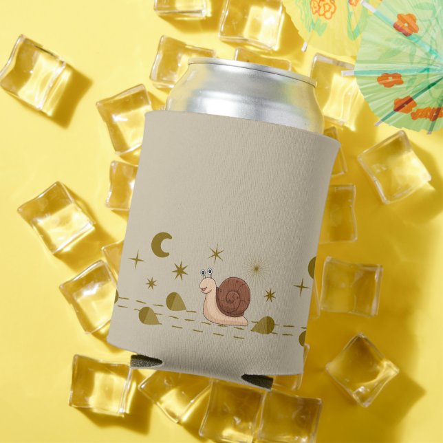 Rafraîchisseur Pour Canette Promenade D'Escargot Dans La Lune Et La Forêt Moti (Été in situ)