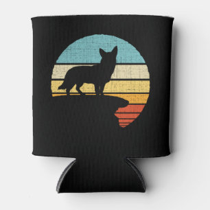 Rafraîchisseur Pour Canette Propriétaire Suédoise Vall Retro Vintage Chien Pup