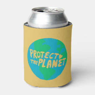 RAFRAÎCHISSEUR POUR CANETTE PROTÉGER LA PLANÈTE ÉCONOMISER LA TERRE ÉCOLOGIQUE