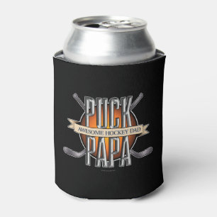 Rafraîchisseur Pour Canette Puck Papa (papa de hockey)