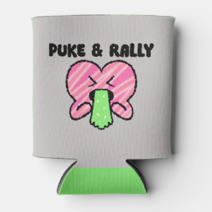 Rafraîchisseur Pour Canette Puke & Rally Can Cooler Édition Party Grey Heart