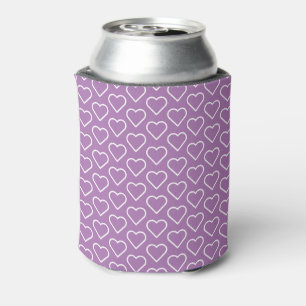 Rafraîchisseur Pour Canette Purple Love - Ajoutez vos couleurs - Coeurs