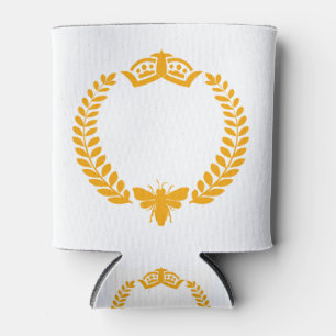 Rafraîchisseur Pour Canette Queen Bee. Laurel avec Bee et Crown