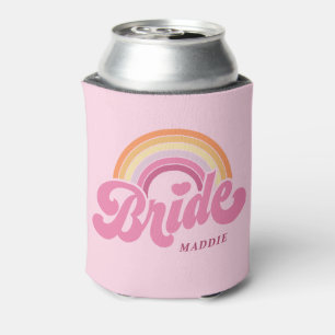 Rafraîchisseur Pour Canette Rainbow Bride Retro Personnalisé
