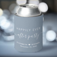 Réception de mariage bleu poussiéreux pour toujour
