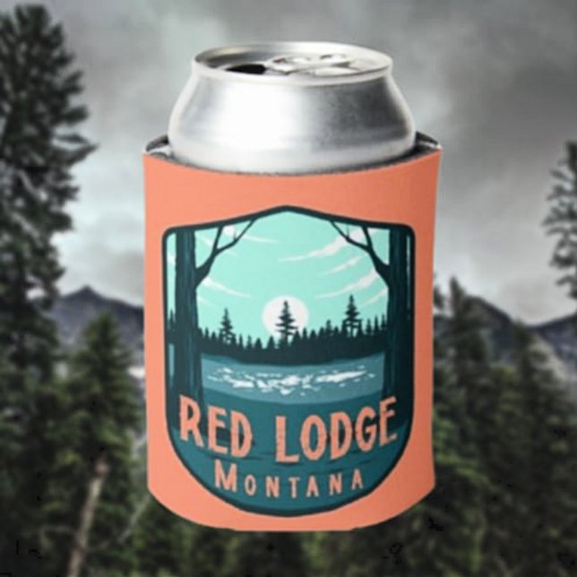 Rafraîchisseur Pour Canette Red Lodge Montana (Créateur téléchargé)