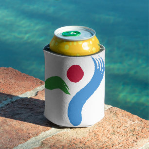 Rafraîchisseur Pour Canette Refroidisseur de canette avec le drapeau de Séoul,