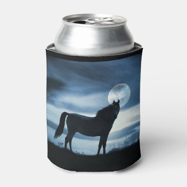 Rafraîchisseur Pour Canette Refroidisseur de canette Cheval et Lune (Can devant)