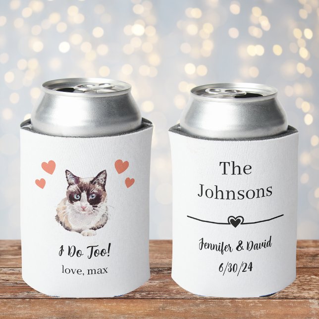 Rafraîchisseur Pour Canette Refroidisseur de canette de mariage pour chat à ne (Créateur téléchargé)