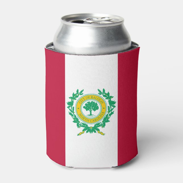 Rafraîchisseur Pour Canette Refroidisseur de canette du drapeau de Raleigh, Ca (Can devant)