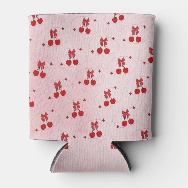 Rafraîchisseur Pour Canette Refroidisseur de canette en cerise (Devant)