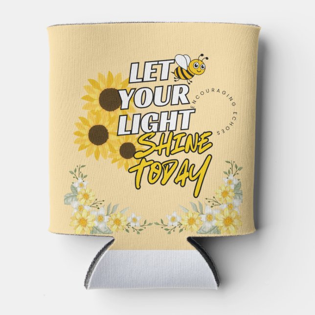 Rafraîchisseur Pour Canette Refroidisseur de canette Fleur (Devant)