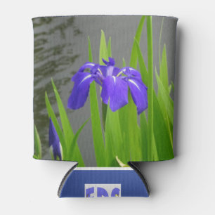 Rafraîchisseur Pour Canette Refroidisseur de canette Iris Bleu