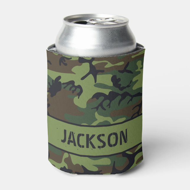 Rafraîchisseur Pour Canette Refroidisseur de canette monogrammé camouflage (Can devant)