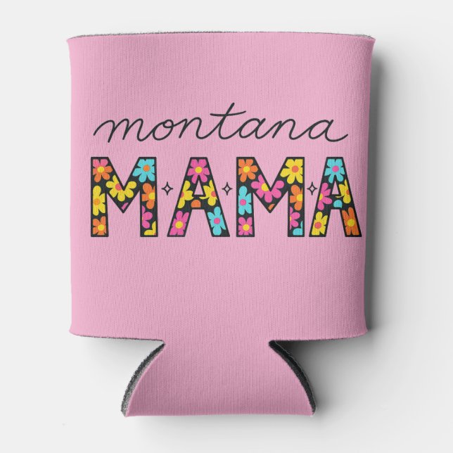 Rafraîchisseur Pour Canette Refroidisseur de canette Montana Mama (Devant)
