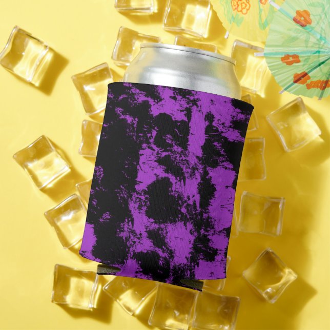 Rafraîchisseur Pour Canette Refroidisseur de canette noir violet (Été in situ)
