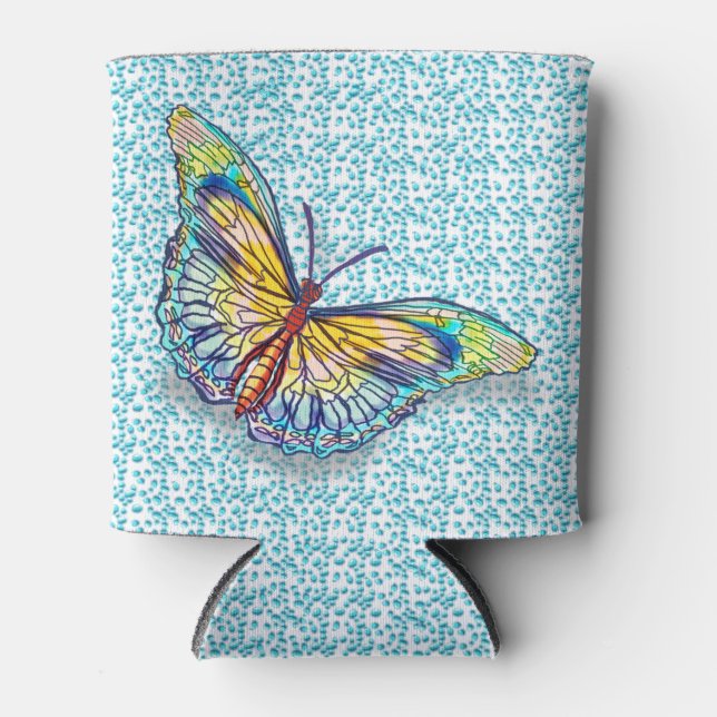 Rafraîchisseur Pour Canette Refroidisseur de canette Papillon (Devant)