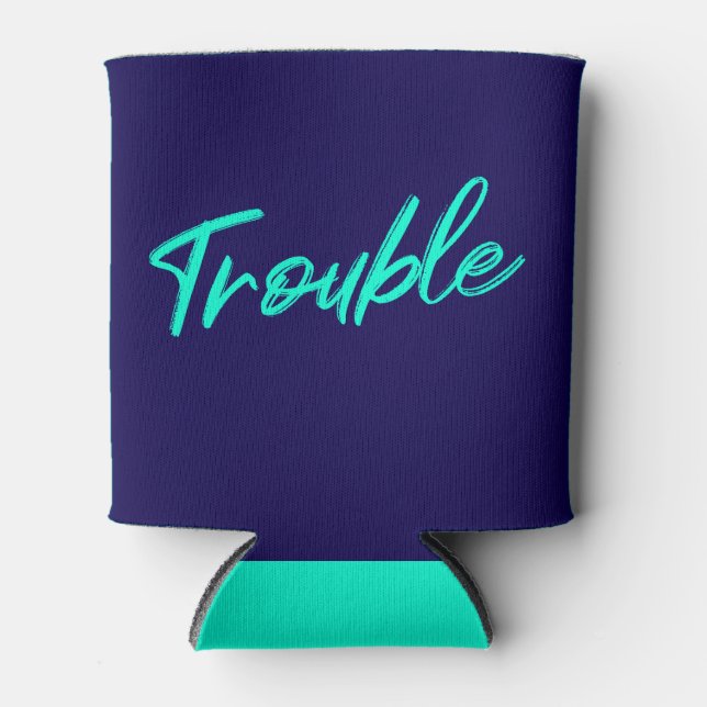 Rafraîchisseur Pour Canette Refroidisseur de canette Trouble Script – Refroidi (Devant)