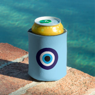 Rafraîchisseur Pour Canette Refroidisseurs personnalisés Evil Eye logo can