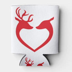 Rafraîchisseur Pour Canette Reindeer Love Christmas Decoration Deer Decorative