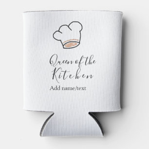 Rafraîchisseur Pour Canette Reine de la cuisine chef cuisine ajouter nom couro