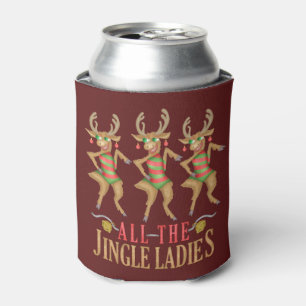 Rafraîchisseur Pour Canette Renne drôle de Noël toutes les dames de tintemen