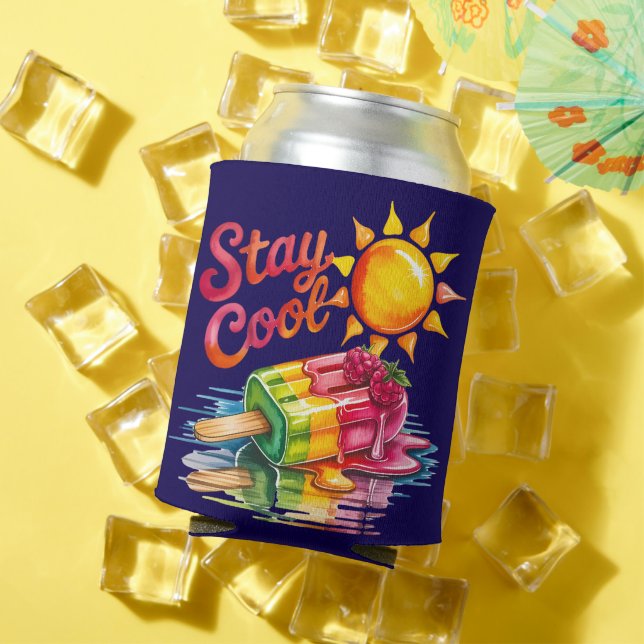 Rafraîchisseur Pour Canette Restez Cool  (Été in situ)