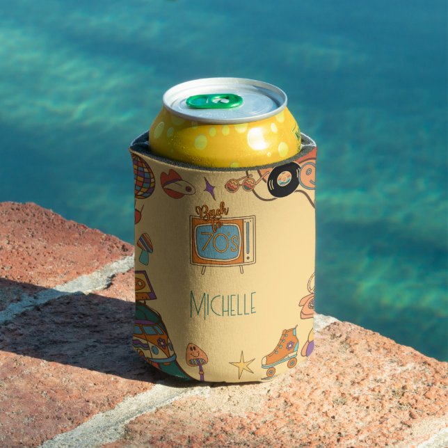 Rafraîchisseur Pour Canette Retour à la super rétro des années 70 (Piscine in situ)