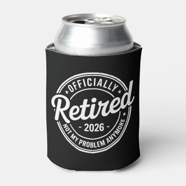 Rafraîchisseur Pour Canette Retraité 2026 Plus Mon Problème Retraite (Can devant)