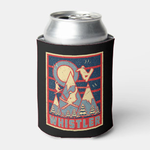Rafraîchisseur Pour Canette Retro 80s Whistler Colombie-Britannique
