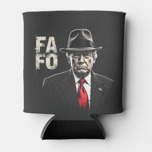 Rafraîchisseur Pour Canette Retro Américain Donald Trump FAFO USA Drapeau Patr